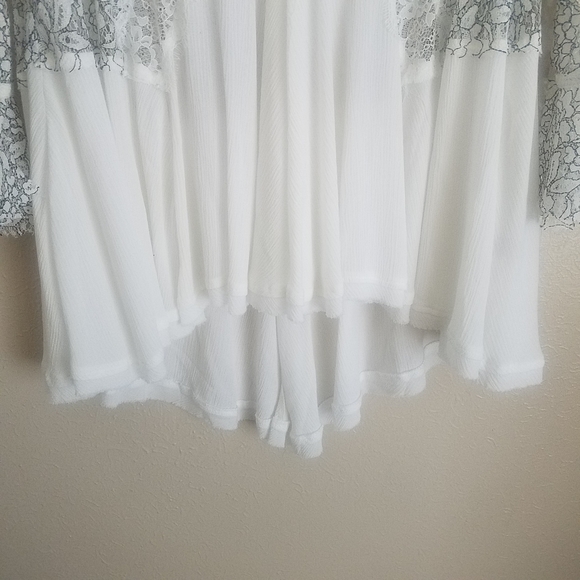 💥SOLD💥Free People Tell Tale Lace Tunic Dress S - Picture 10 of 12